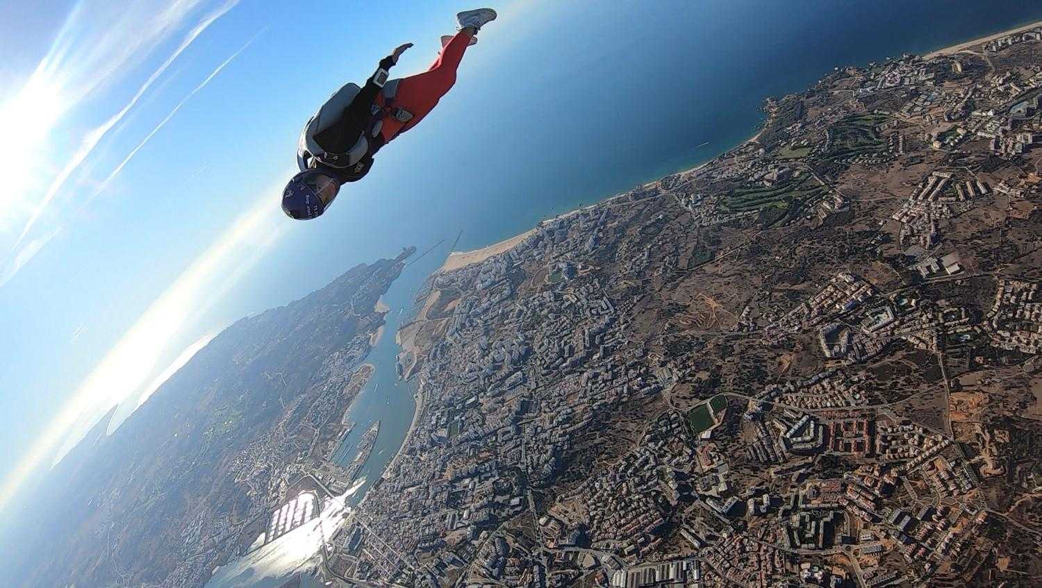 Nicole Sager from FitzRoy Skydiving