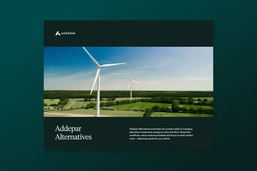 Addepar Alts Data Management Brochure