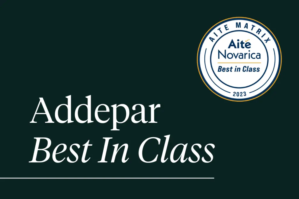 Addepar Earns “Best in Class” in the 2023 Aite Matrix: RIA Portfolio Management and Reporting Systems