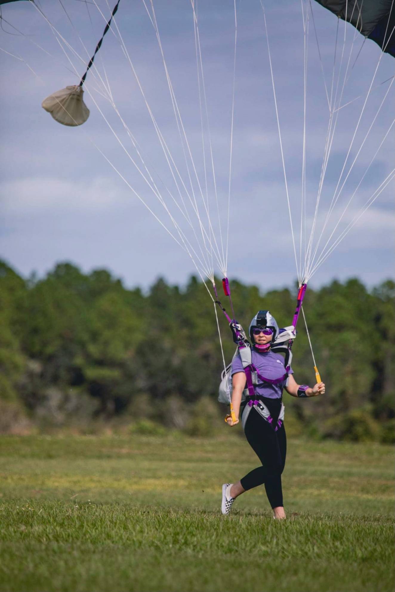 Nicole Sager from FitzRoy Skydiving