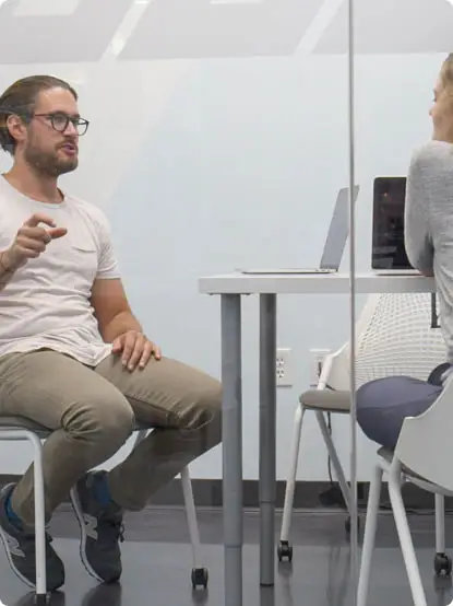 Two Addepar employees work toward our collective vision: bringing transparency to an outdated financial system.